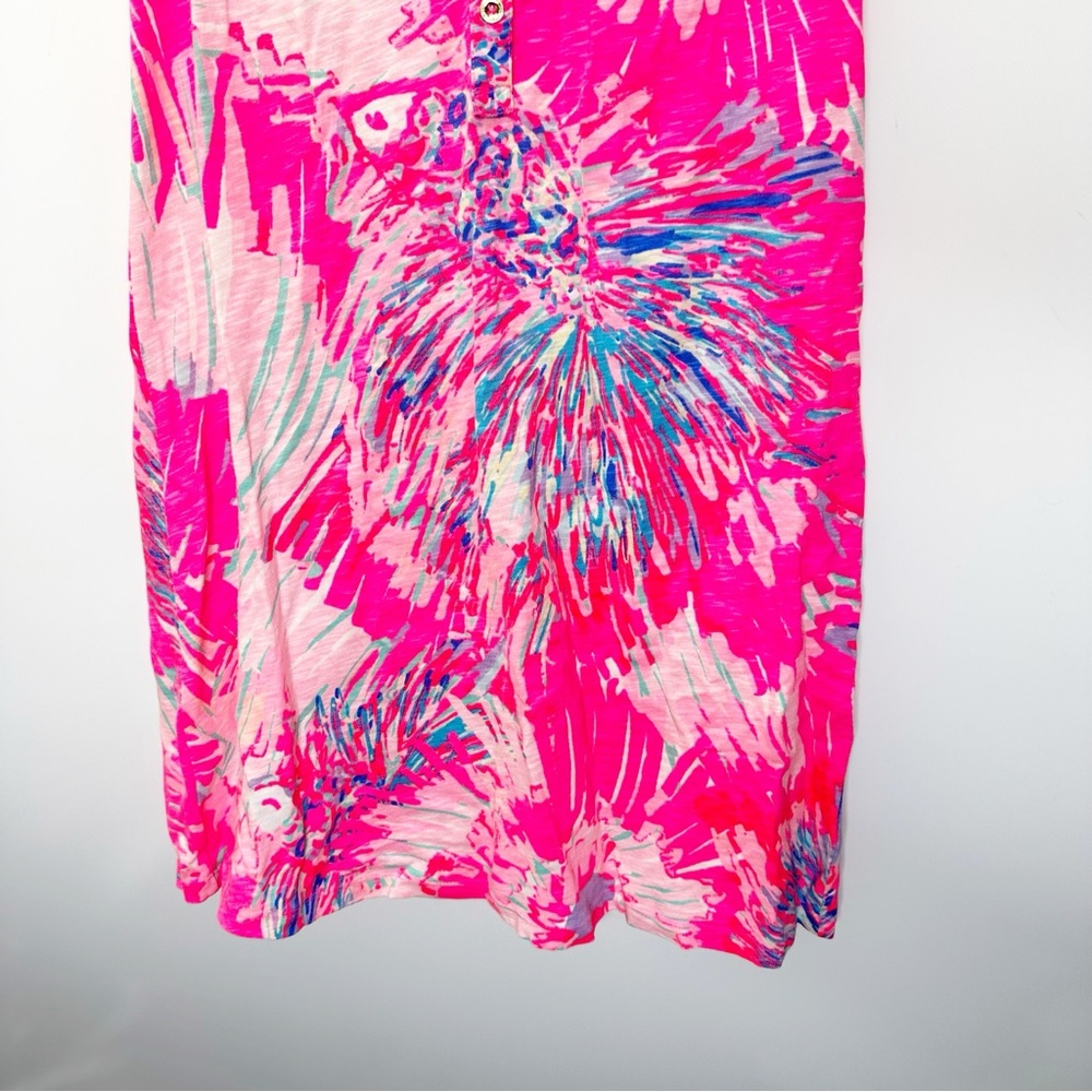 Lilly Pulitzer Essie Never Been Betta Hot Pink Sleeveless Dress Size XS - Picture 5 of 11